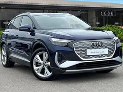 Blue Used 2024 Audi Q4 e-tron S-Line SUV | £28,990 (Fair price)
