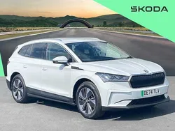 White Used 2024 Skoda Enyaq iV SUV | £30,590 (Fair price)