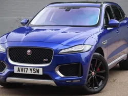 Blue Used 2017 Jaguar F-Pace S SUV | £20,999 (Fair price)