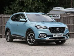 Blue Used 2021 MG HS Exclusive SUV | £14,495 (Fair price)