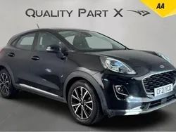 Black Used 2021 Ford Puma Titanium Hatchback | £13,150 (Super price)