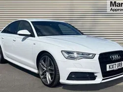 White Used 2017 Audi A6 Black Edition Sedan | £14,119 (Fair price)