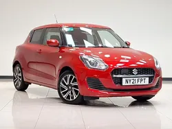 Red Used 2021 Suzuki Swift SZ-L Hatchback | £11,298 (Fair price)