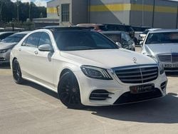 White Used 2019 Mercedes S350 AMG Line Premium Sedan | £29,500 (Fair price)