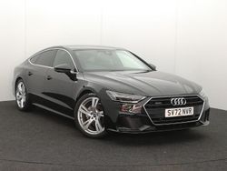 Black Used 2022 Audi A7 S-Line Hatchback | £34,998 (A bit pricey)