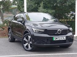 Black Used 2022 Volvo C40 Core SUV | £21,998 (Fair price)