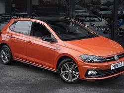 Orange Used 2019 VW Polo R-line Hatchback | £11,990 (Fair price)