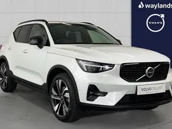 White Used 2024 Volvo XC40 Ultra SUV | £38,700 (Expensive)