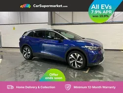 Blue Used 2021 VW ID.4 Pro Performance SUV | £17,197 (Fair price)