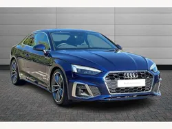 Blue Used 2022 Audi A5 S-Line Coupe | £23,995 (Super price)