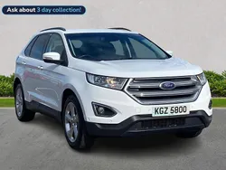 White Used 2018 Ford Edge Zetec SUV | £13,995 (Good price)