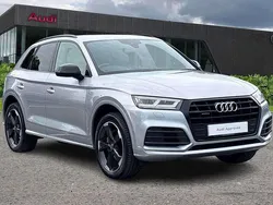 Silver Used 2020 Audi Q5 Black Edition SUV | £27,185 (Fair price)