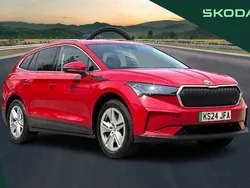 Velvet red Used 2024 Skoda Enyaq iV SUV | £27,495 (Good price)