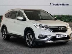 White orchid Used 2015 Honda CR-V EX SUV | £13,480 (Fair price)