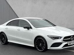 White Used 2023 Mercedes CLA220 AMG Line Premium Plus Sedan | £28,780 (Fair price)