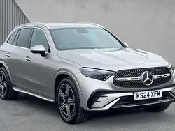 Silver Used 2024 Mercedes GLC300 AMG Line Premium SUV | £47,105 (Fair price)