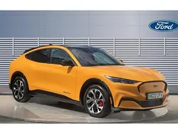 Orange Used 2022 Ford Mustang Mach-E Extended Range SUV | £28,166 (Fair price)