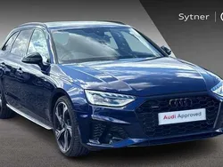 Blue Used 2024 Audi A4 Black Edition Estate | £37,500 (Expensive)