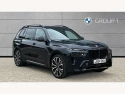 Black Used 2024 BMW X7 M Sport SUV | £74,995 (Fair price)