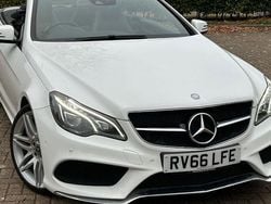 White Used 2016 Mercedes E350 AMG line Cabriolet | £12,995 (Good price)