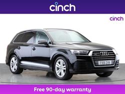 Black Used 2019 Audi Q7 S-Line SUV | £25,999 (Good price)