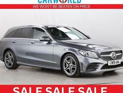 Grey Used 2019 Mercedes C220 AMG Line Premium Estate | £15,400 (Good price)
