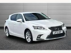 White Used 2020 Lexus CT200h Hatchback | £18,279 (Fair price)