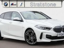 White Used 2024 BMW 118 M Sport Hatchback | £24,991 (Fair price)