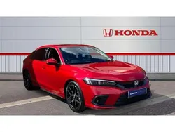 Red Used 2022 Honda Civic Advance Hatchback | £26,032 (Fair price)