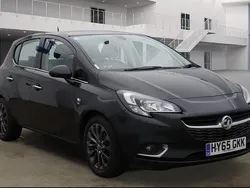 Black Used 2015 Vauxhall Corsa Hatchback | £3,750 (Fair price)