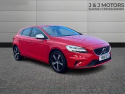 Red Used 2018 Volvo V40 R-Design Estate | £13,495 (Expensive)