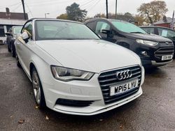 White Used 2015 Audi A3 Cabriolet Sport Cabriolet | £10,995 (Fair price)