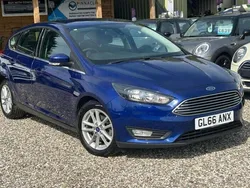 Blue Used 2016 Ford Focus Zetec Hatchback | £4,799 (Good price)