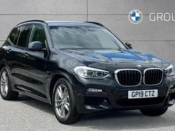 Black Used 2019 BMW X3 M Sport SUV | £24,495 (Good price)