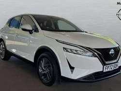 White Used 2022 Nissan Qashqai Acenta Premium SUV | £17,691 (Good price)