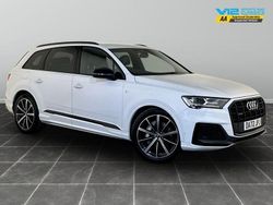 White Used 2022 Audi Q7 Black Edition SUV | £39,995 (Super price)