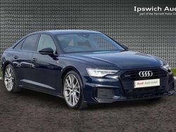 Blue Used 2019 Audi A6 Black Edition Sedan | £18,573