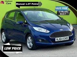 Blue Used 2014 Ford Fiesta Zetec Hatchback | £3,500 (Super price)