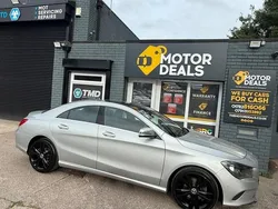 Silver Used 2017 Mercedes CLA220 Sedan | £11,495 (Fair price)