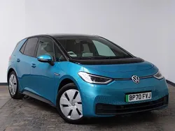 Turquoise Used 2020 VW ID.3 Pro Performance Hatchback | £14,498 (Fair price)