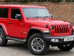 Red Used 2019 Jeep Wrangler Sahara SUV | £33,999 (Good price)