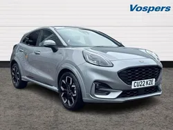 Silver Used 2022 Ford Puma ST-Line X SUV | £16,700 (Fair price)