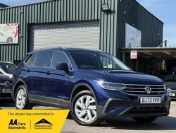 Blue Used 2023 VW Tiguan Allspace Life SUV | £21,990 (Good price)