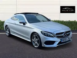 Silver Used 2016 Mercedes C250 AMG Line Premium Coupe | £12,750 (A bit pricey)