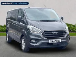 Grey Used 2022 Ford Transit Custom Limited Van | £22,900 (Good price)