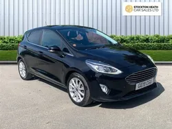 Black Used 2019 Ford Fiesta Titanium Hatchback | £7,395 (Good price)
