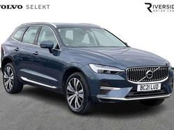 Denim blue Used 2021 Volvo XC60 Inscription SUV | £28,990 (Fair price)