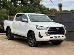 White Used 2021 Toyota HiLux Pickup | £22,995 (Fair price)