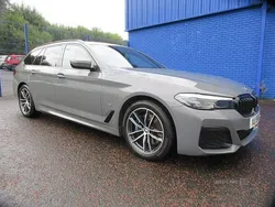 Grey Used 2021 BMW 530e M Sport Estate | £20,995 (Fair price)