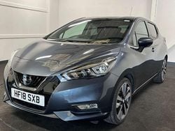 Grey Used 2018 Nissan Micra Tekna Hatchback | £9,838 (Fair price)